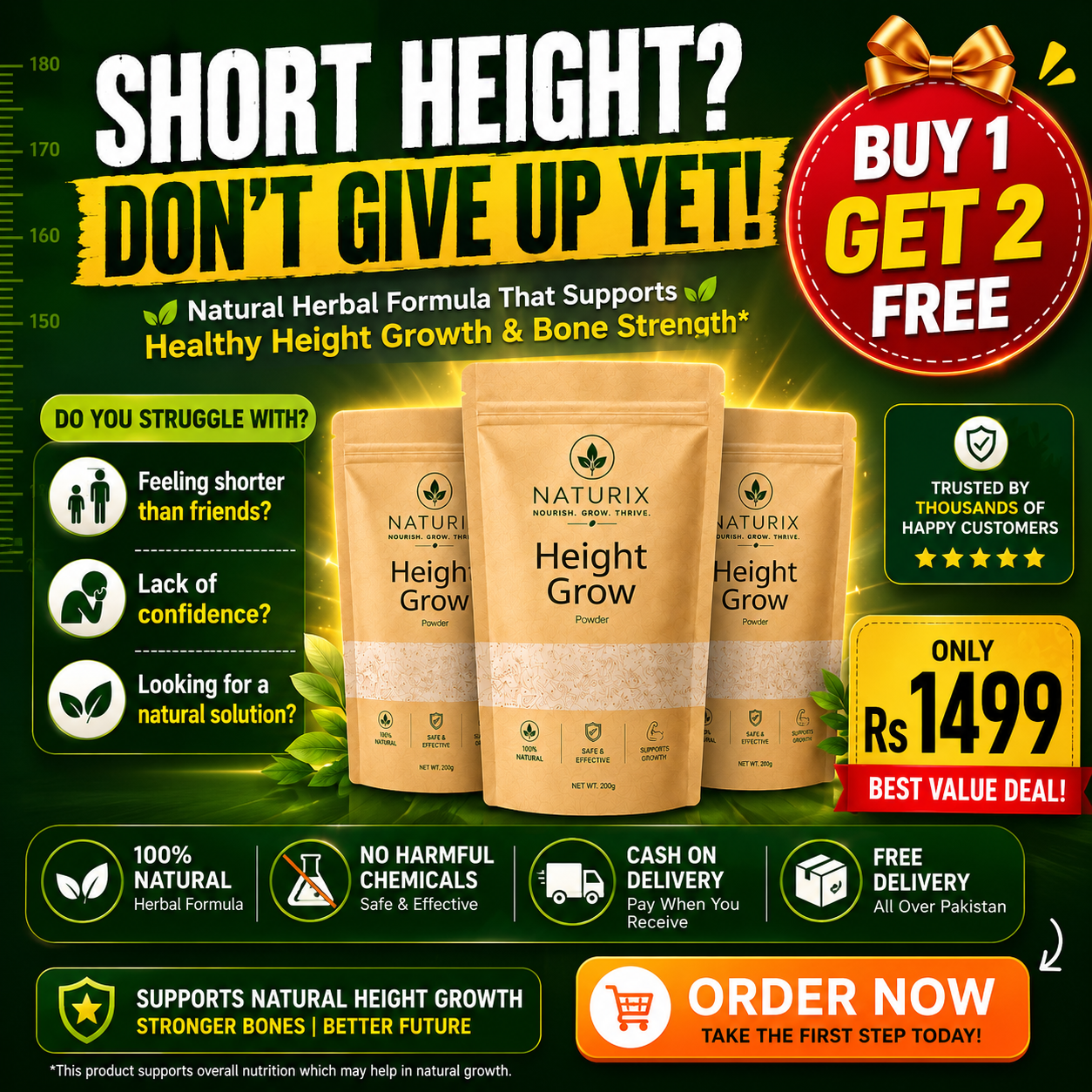 Natural Supplement for Growth