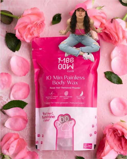 Rose Meow Body Hair Removal Wax Powder ( BUY 1 GET 2 FREE )