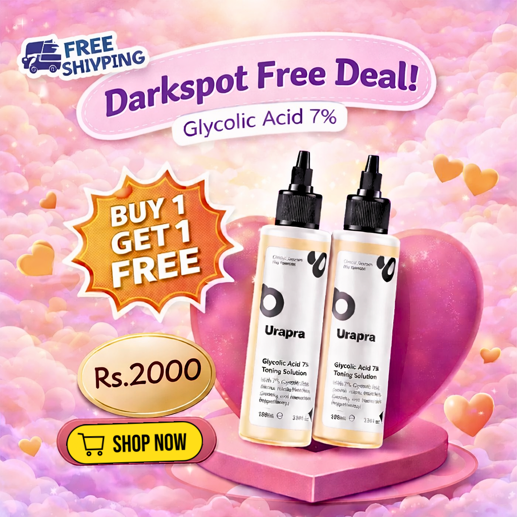 Urapra Glycolic Acid 7% Toning Solution ( BUY 1 GET 1 FREE )